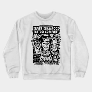 Silver Shamrock Tattoo Company 2k23 Halloween Spookshow Crewneck Sweatshirt